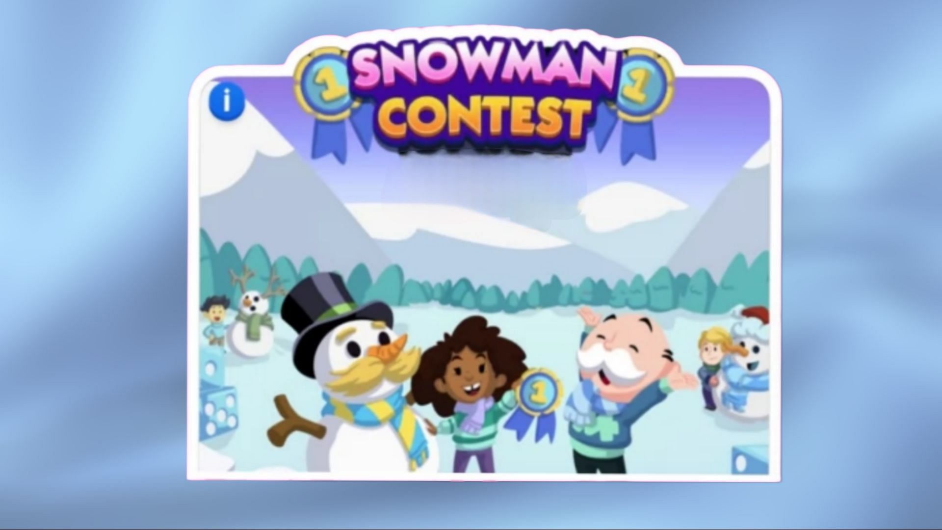 Monopoly Go Snowman Contest is now live (Image via Scopely) 