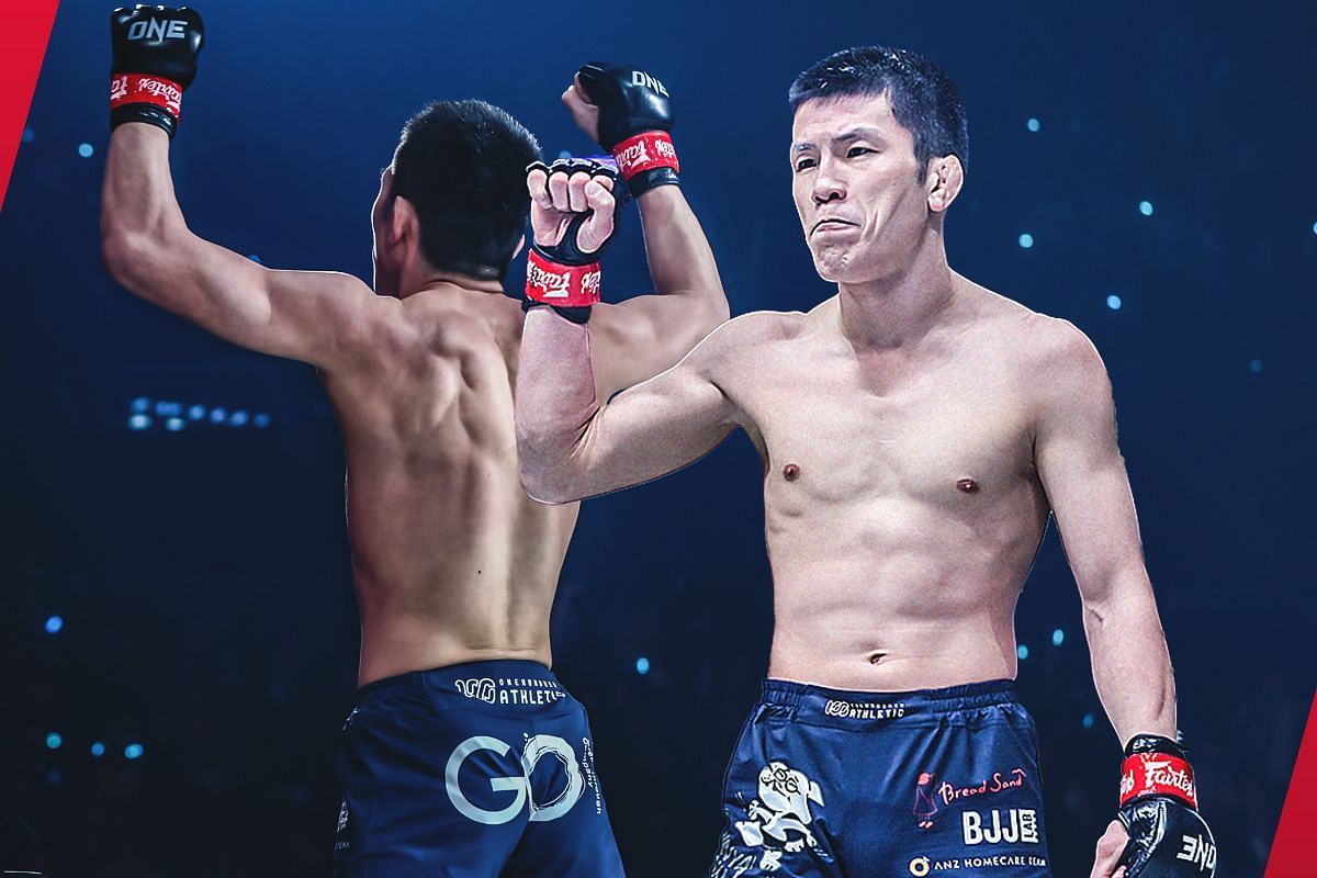 Shinya Aoki took a moment to take in the experience