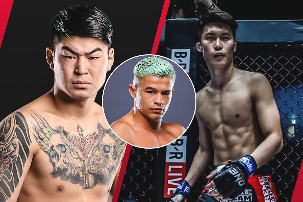 Shine Zoltsetseg, Fabricio Andrade, Kwon Won Il - Photo by ONE Championship