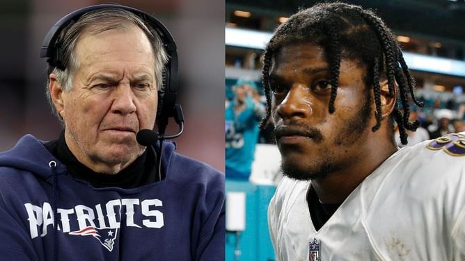 Bill Belichick addresses Patriots' rumored interest in Lamar Jackson as Ravens QB launches MVP campaign