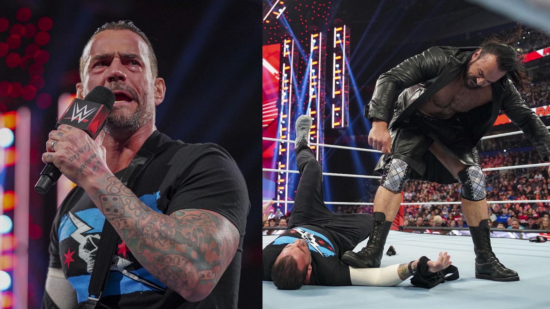 Drew McIntyre attacked CM Punk this week on WWE RAW