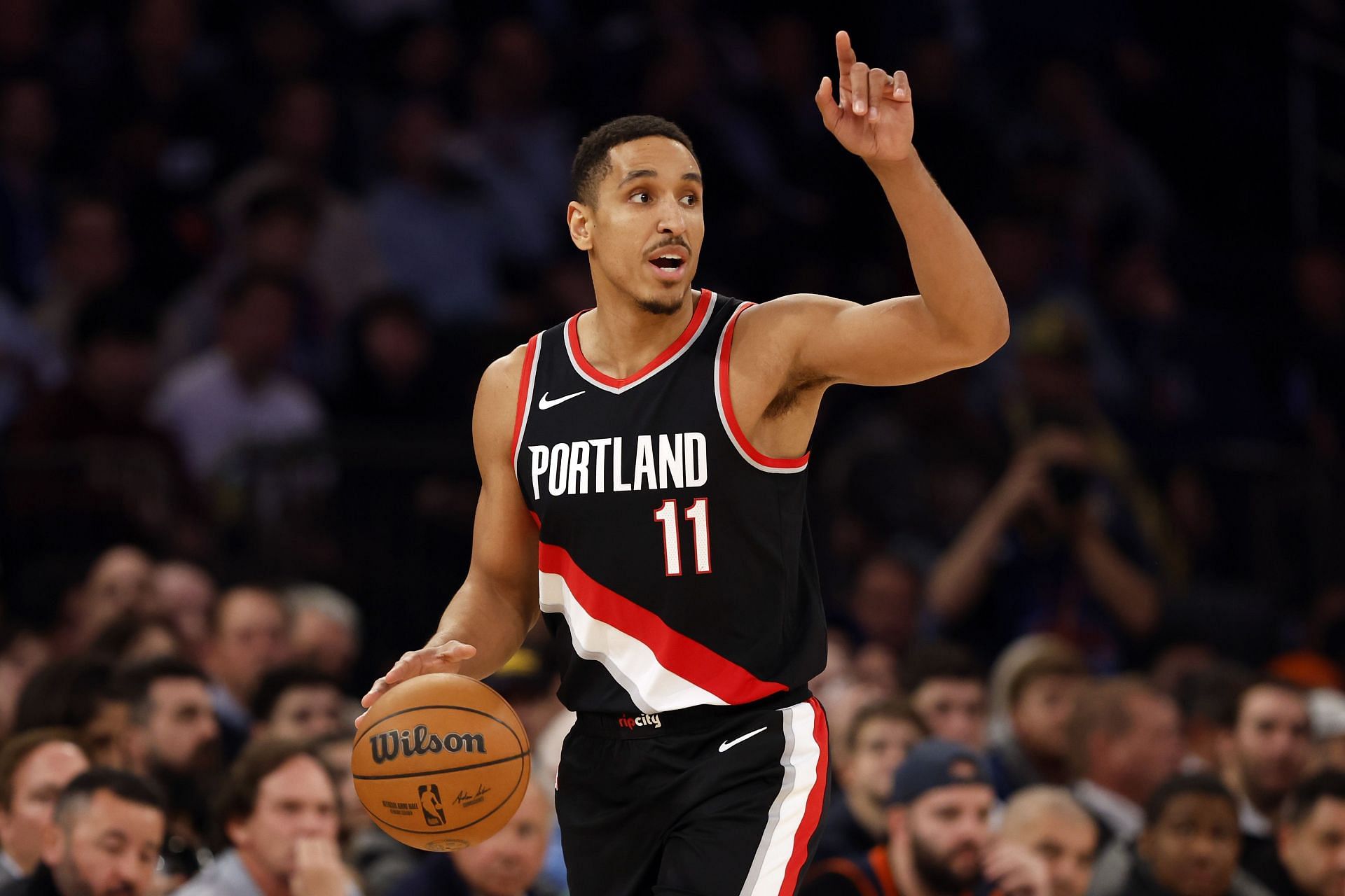 Malcolm Brogdon of the Portland Trail Blazers