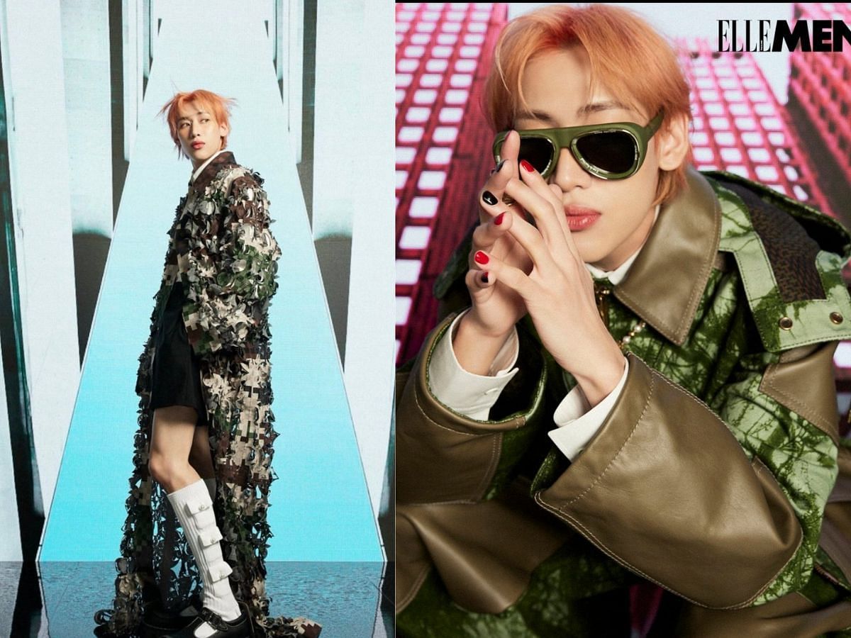 GOT7 BamBam&rsquo;s look for ELLE Men pictorial (Image via Twitter/ @Markbam52131920)