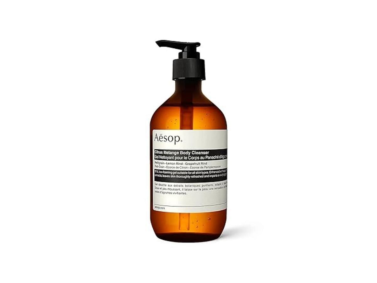 Aesop citrus melange body cleanser (image via Amazon)