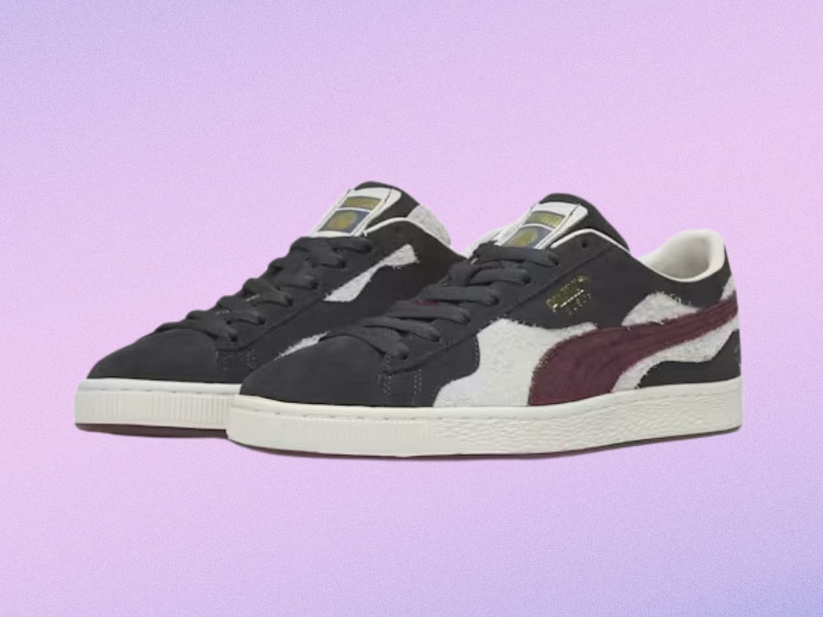 The Suede Camowave &#039;We Are Legends&#039; sneakers (Image via Puma)