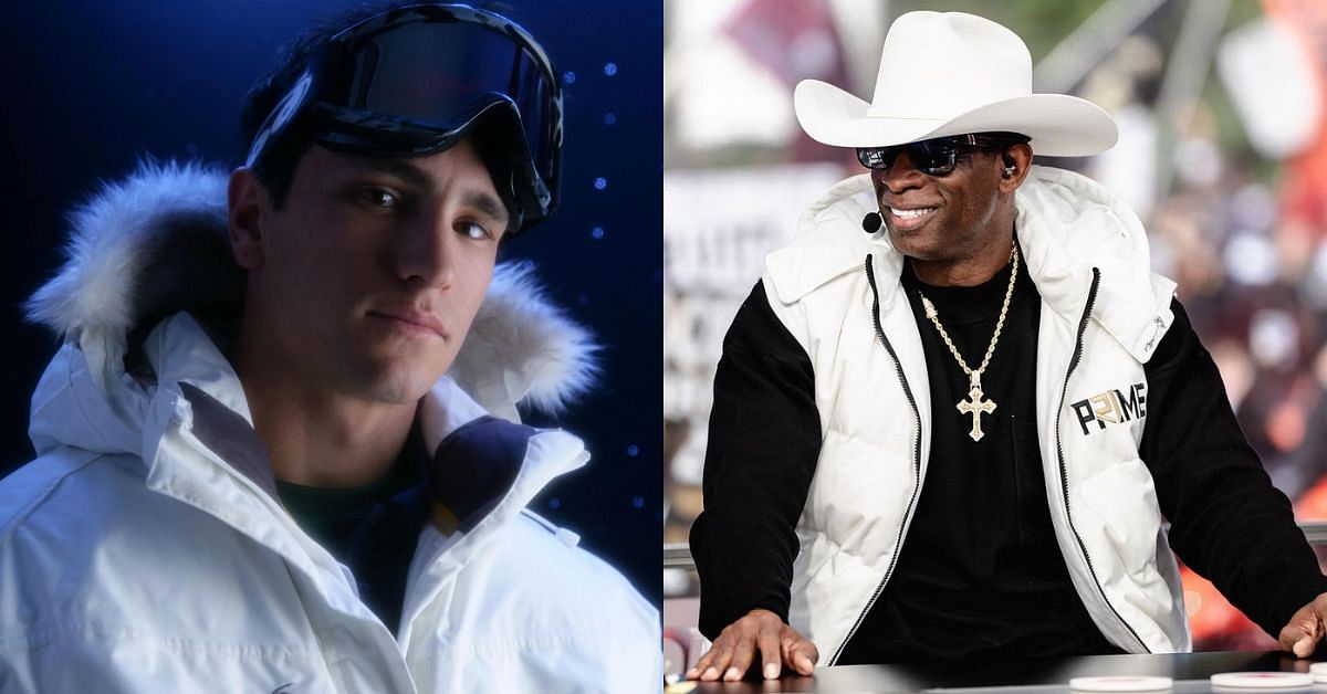 2x Olympian Jeremy Bloom has hilarious reaction to $45M worth Deion Sanders&rsquo; icy new ride - &ldquo;The Riddell chinstrap is killing me 🤣&rdquo;