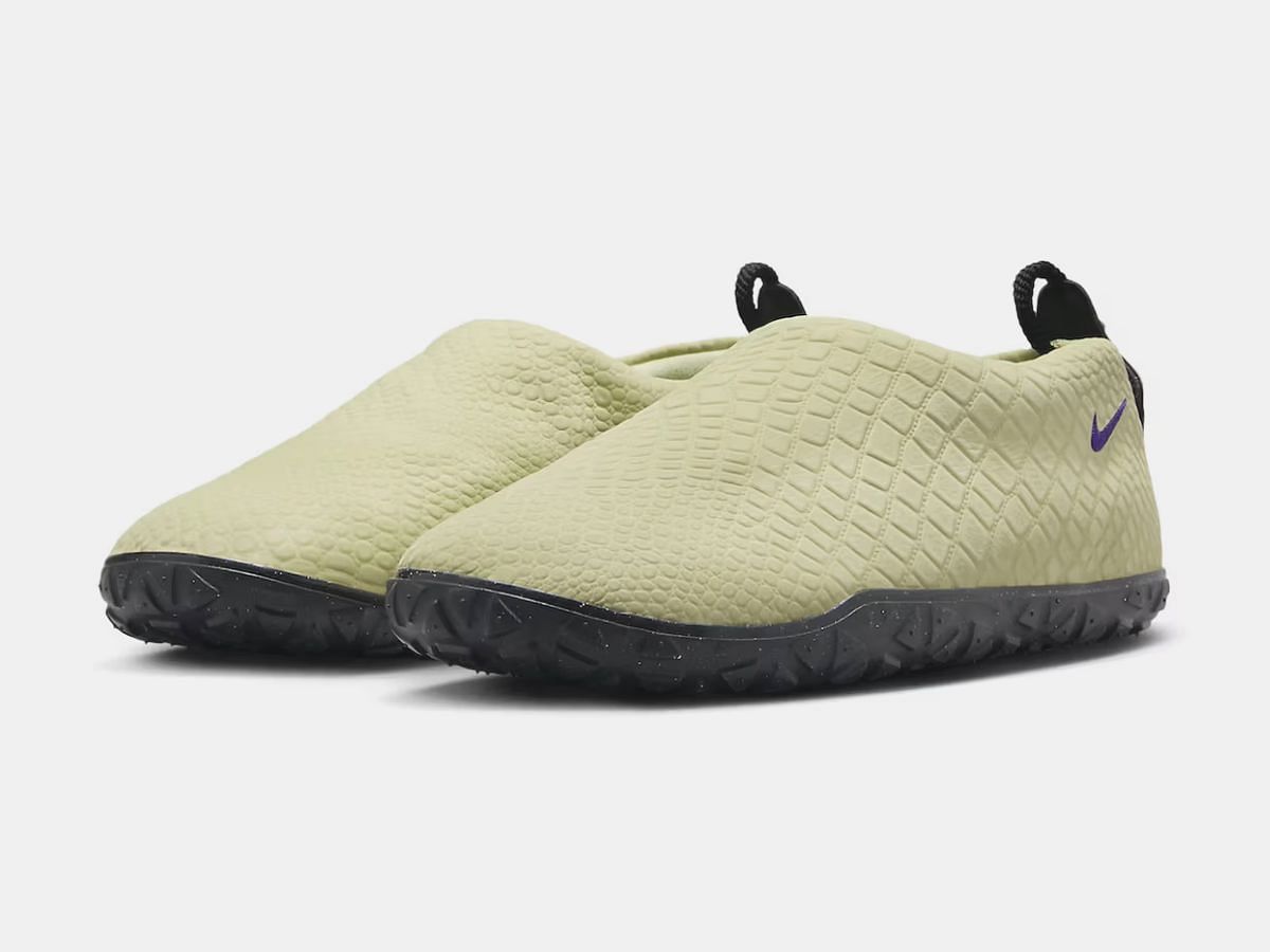 Nike ACG Moc &ldquo;Olive Aura&rdquo; sneakers (Image via Sneaker News)