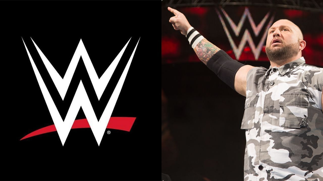 WWE logo (left) and Bully Ray (right)