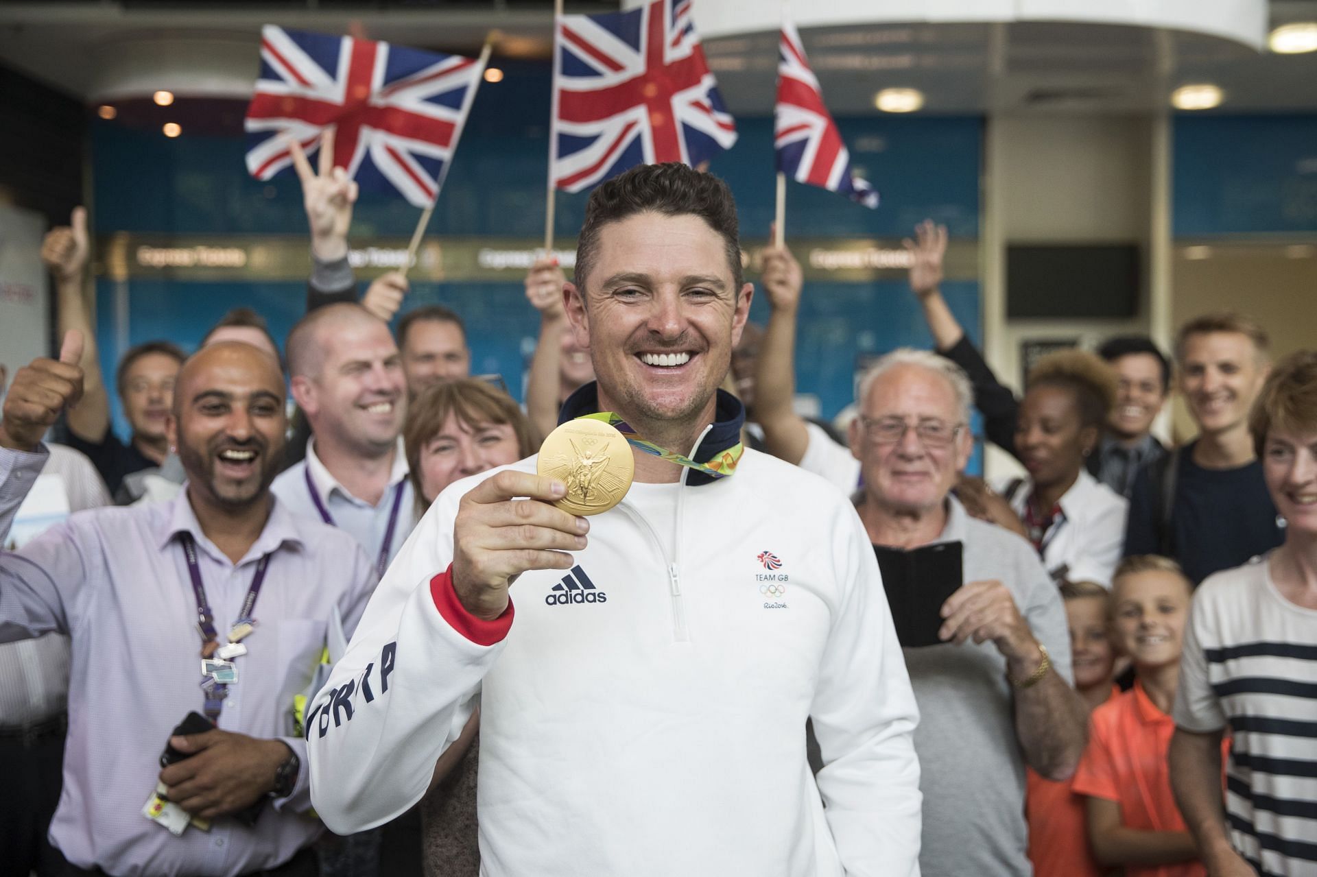 Team GB Medallists Return From The Rio Olympic Games