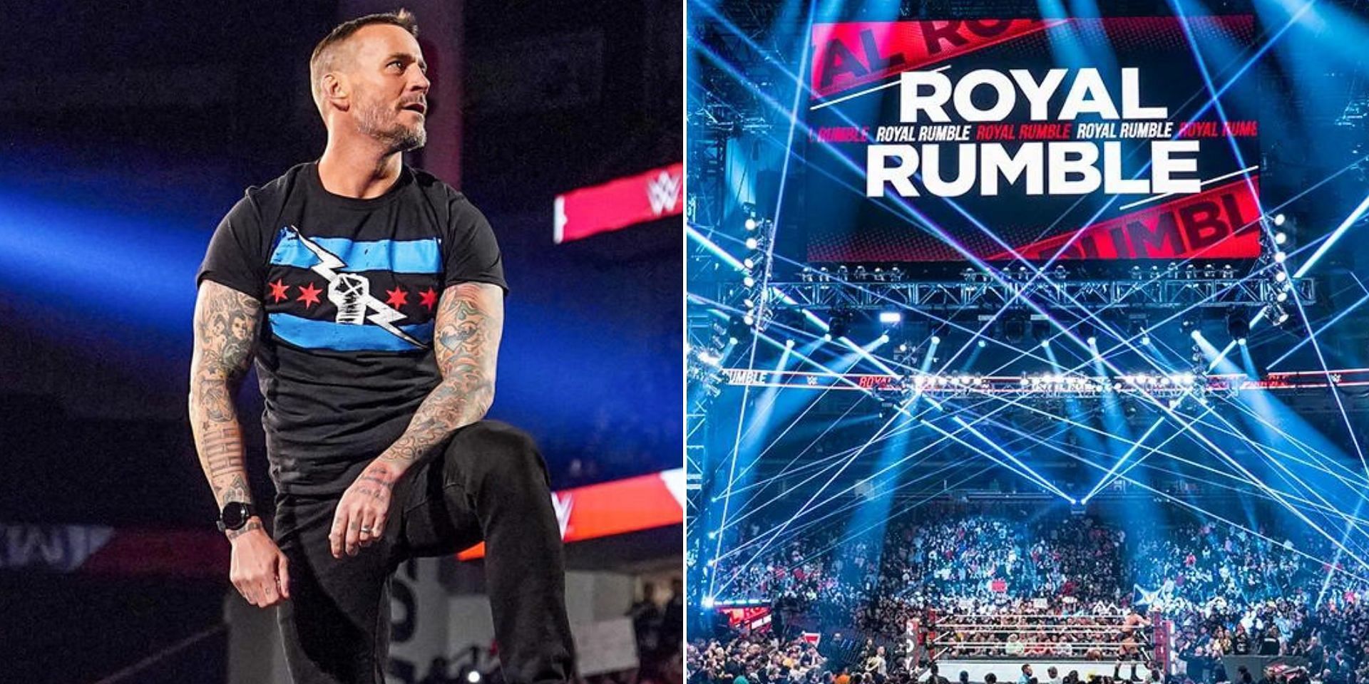 How does CM Punk feel about entering the Royal Rumble at #1?