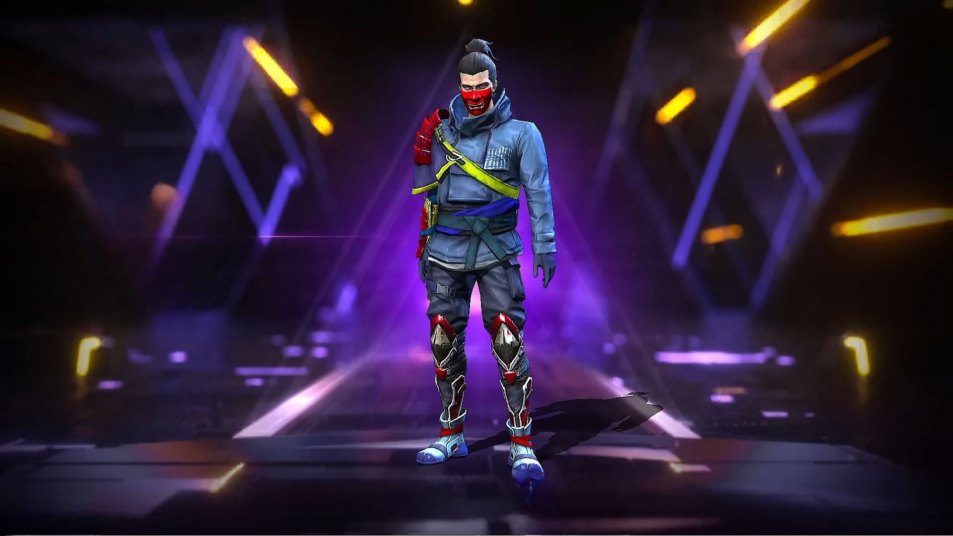 New Free Fire Iron Rave Ring event offers costume bundles (Image via Garena)