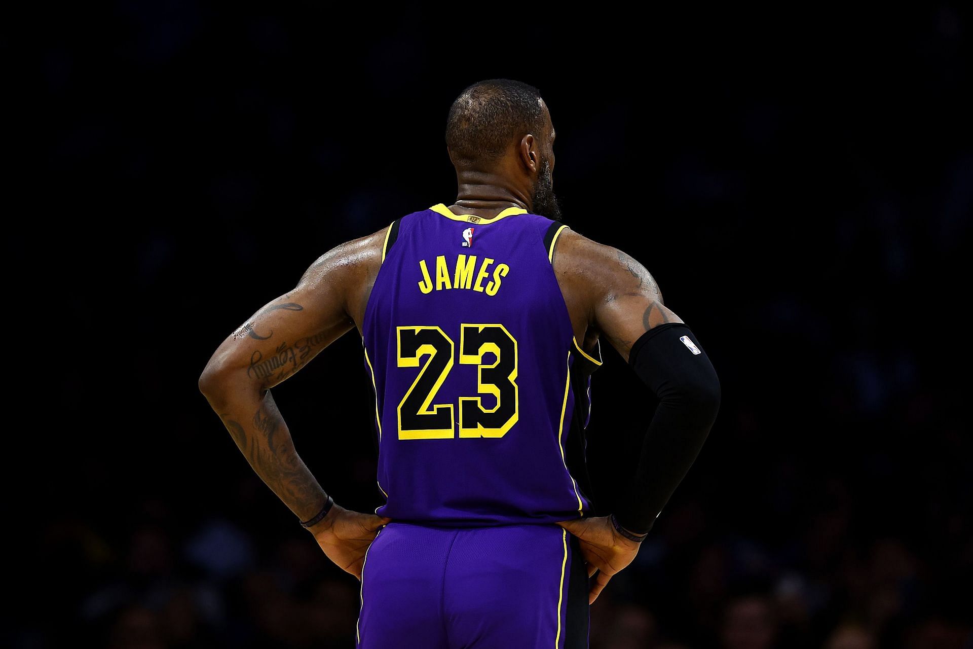 LeBron James out for Tuesday&#039;s game with an injury.