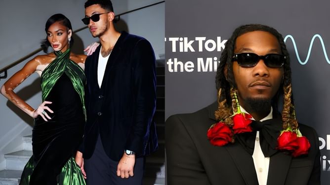 Miami dancer accuses rapper Offset of secretly dating Kyle Kuzma’s girlfriend Winnie Harlow amid Cardi B split