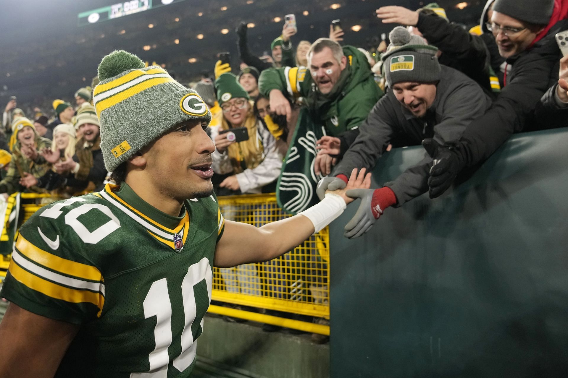 Jordan Love at Chicago Bears v Green Bay Packers