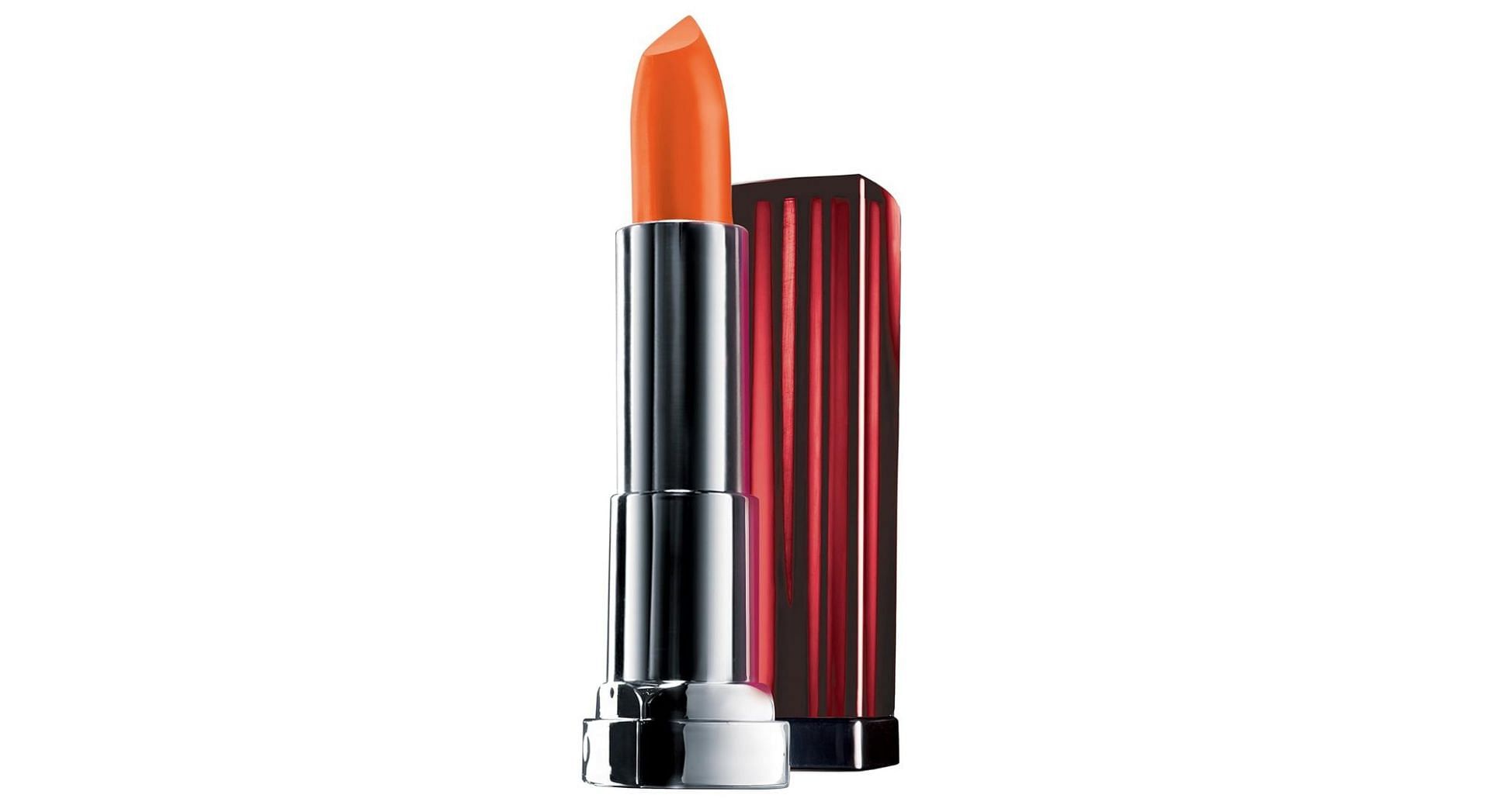 Maybelline New York Color Sensational Vivids Lipcolor, Electric Orange (Image via Amazon)