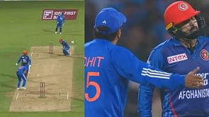 [Watch] Rohit Sharma furious with Mohammad Nabi for taking extra runs off deflection during Super Over in India vs Afghanistan 3rd T20I
