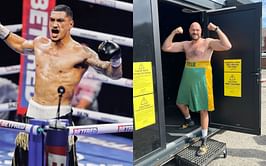 Jai Opetaia's co-promoters release statement responding to rumors of boxer dropping Tyson Fury during sparring session in Saudi Arabia