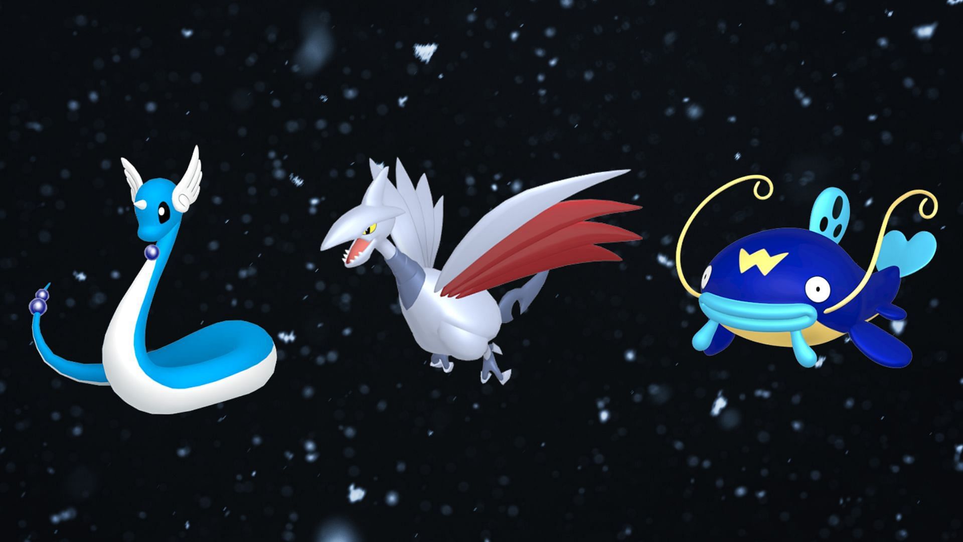 Dragonair, Skarmory, and Whiscash (Image via TPC)