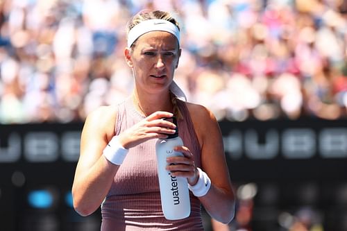 Victoria Azarenka at the 2024 Australian Open.