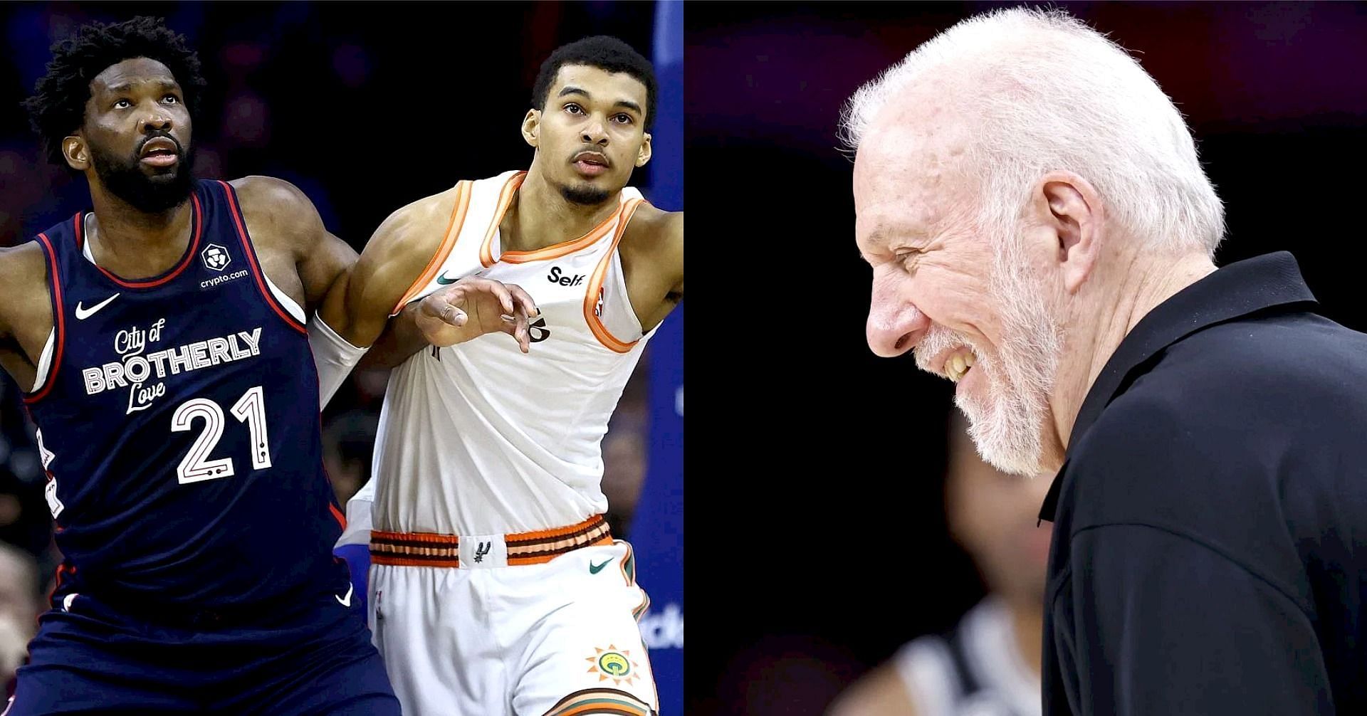Spurs coach Gregg Popovich goes unfiltered on Joel Embiid vs Victor Wembanyama matchup