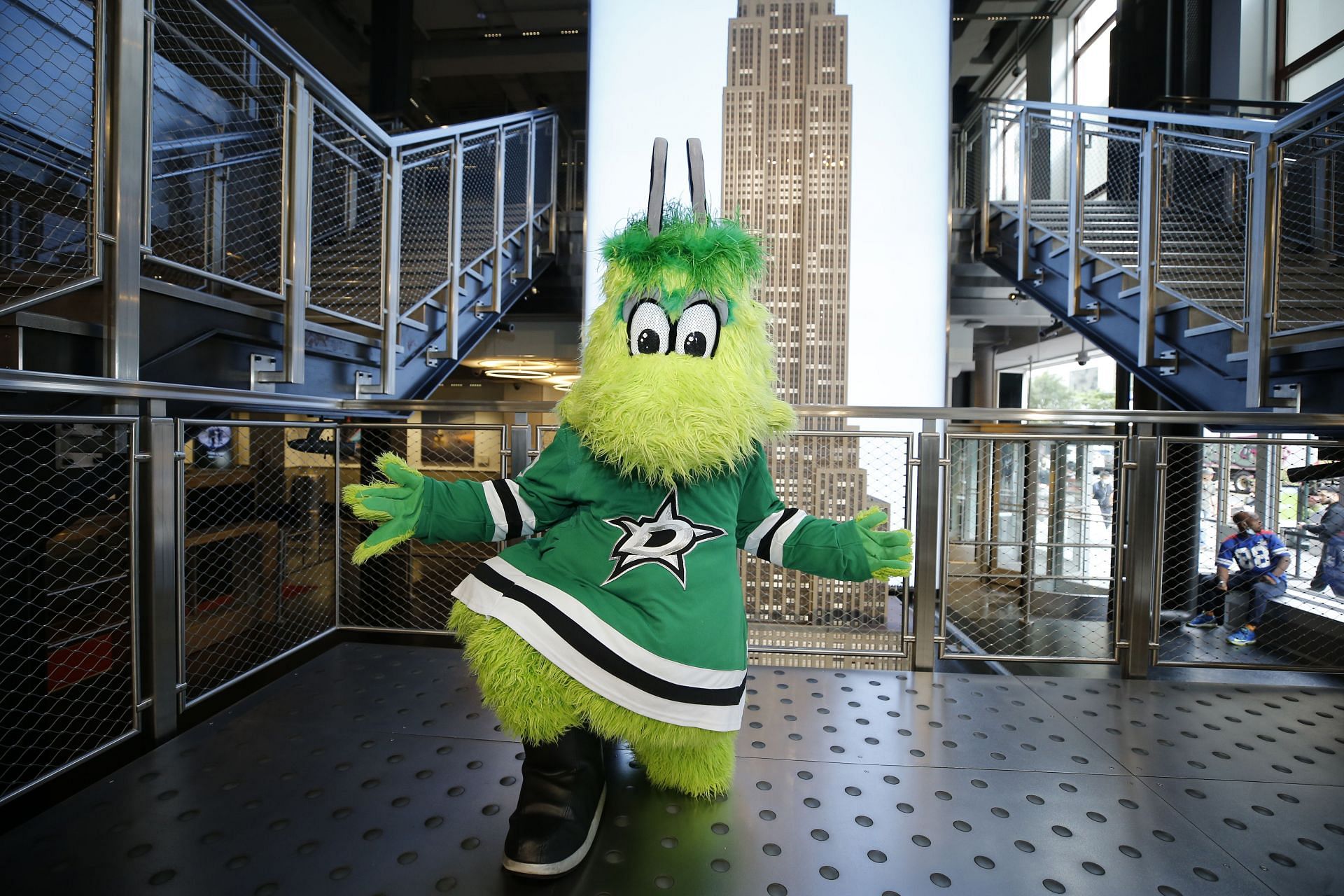 Dallas Stars Mascot, Victor E. Green