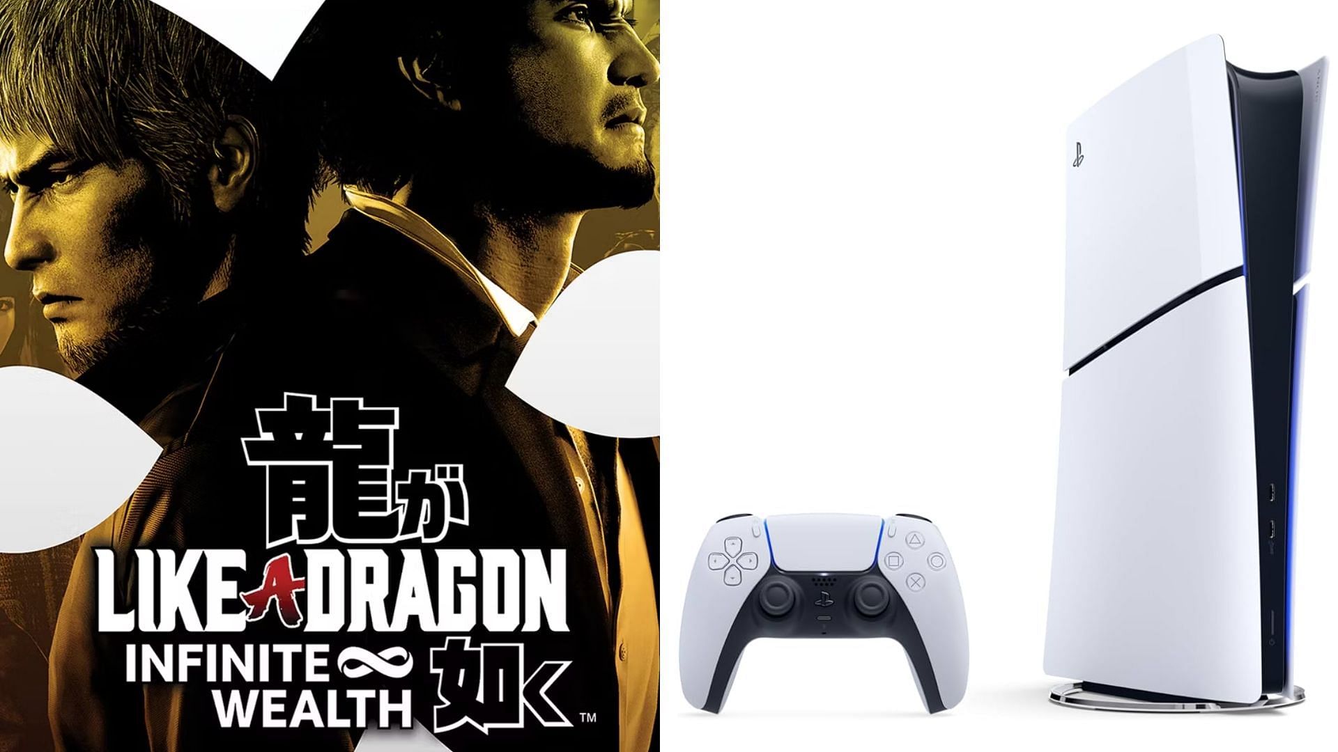 The PS4 and PS5 can play Like a Dragon Infinite Wealth at smooth framerates (Image via Amazon and Steam)