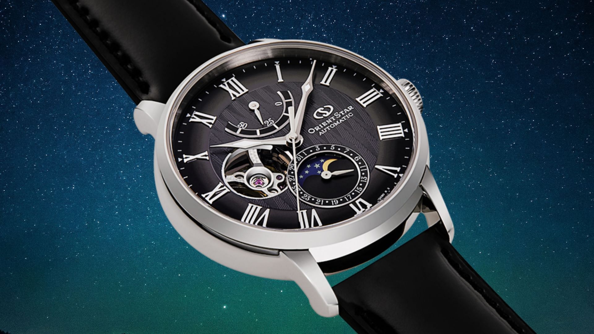 Orient Star Moon Phase M45 F7 (Image via Orient Star)