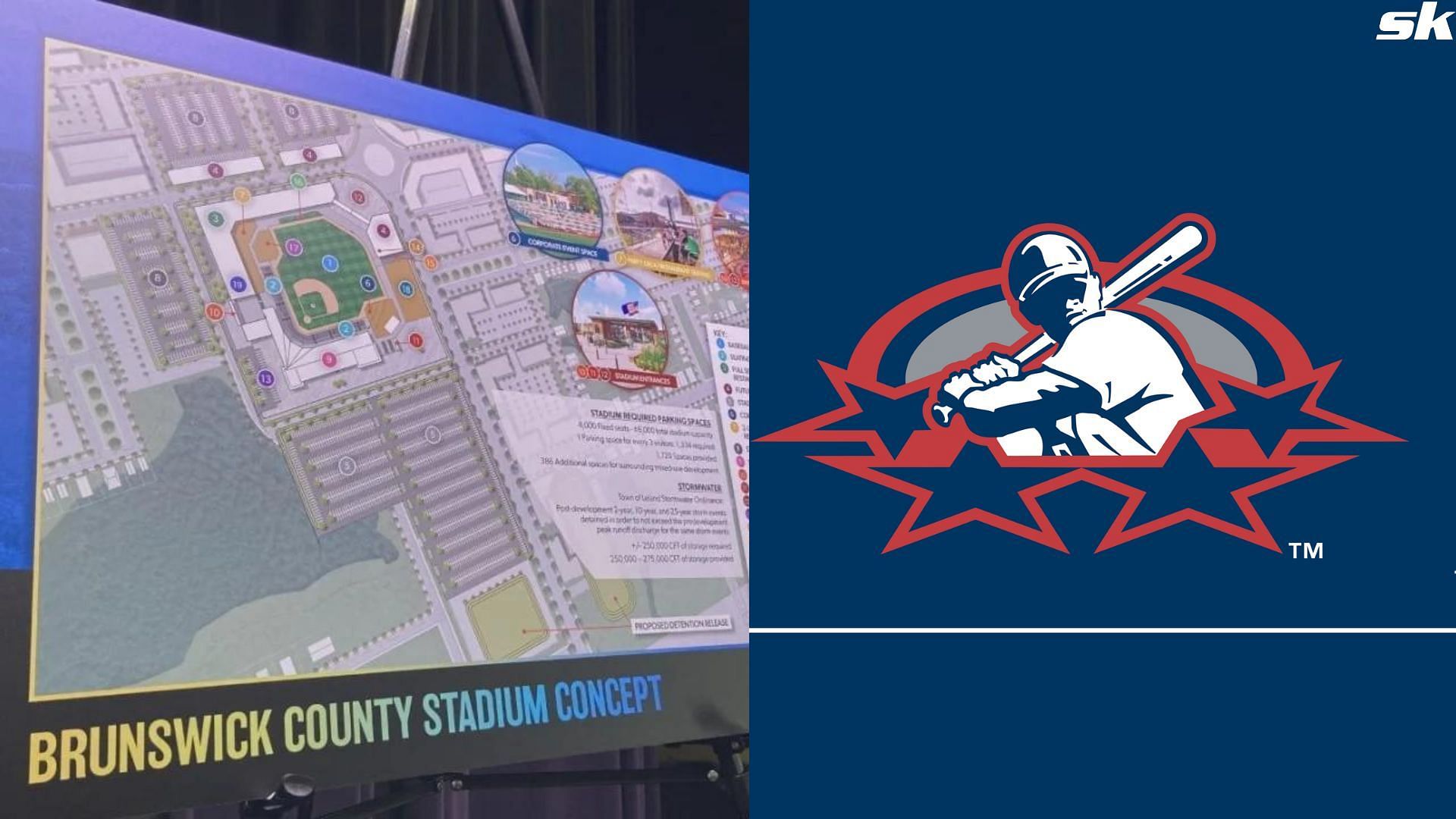 The Town of Leland plans for construction of a Minor League Baseball park in Brunswick County