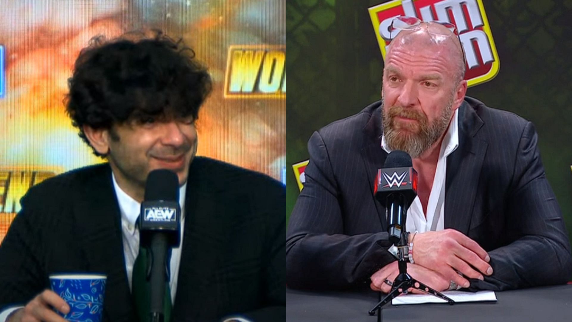 Tony Khan and Triple H are engaged in a bidding war for the top free agents in wrestling