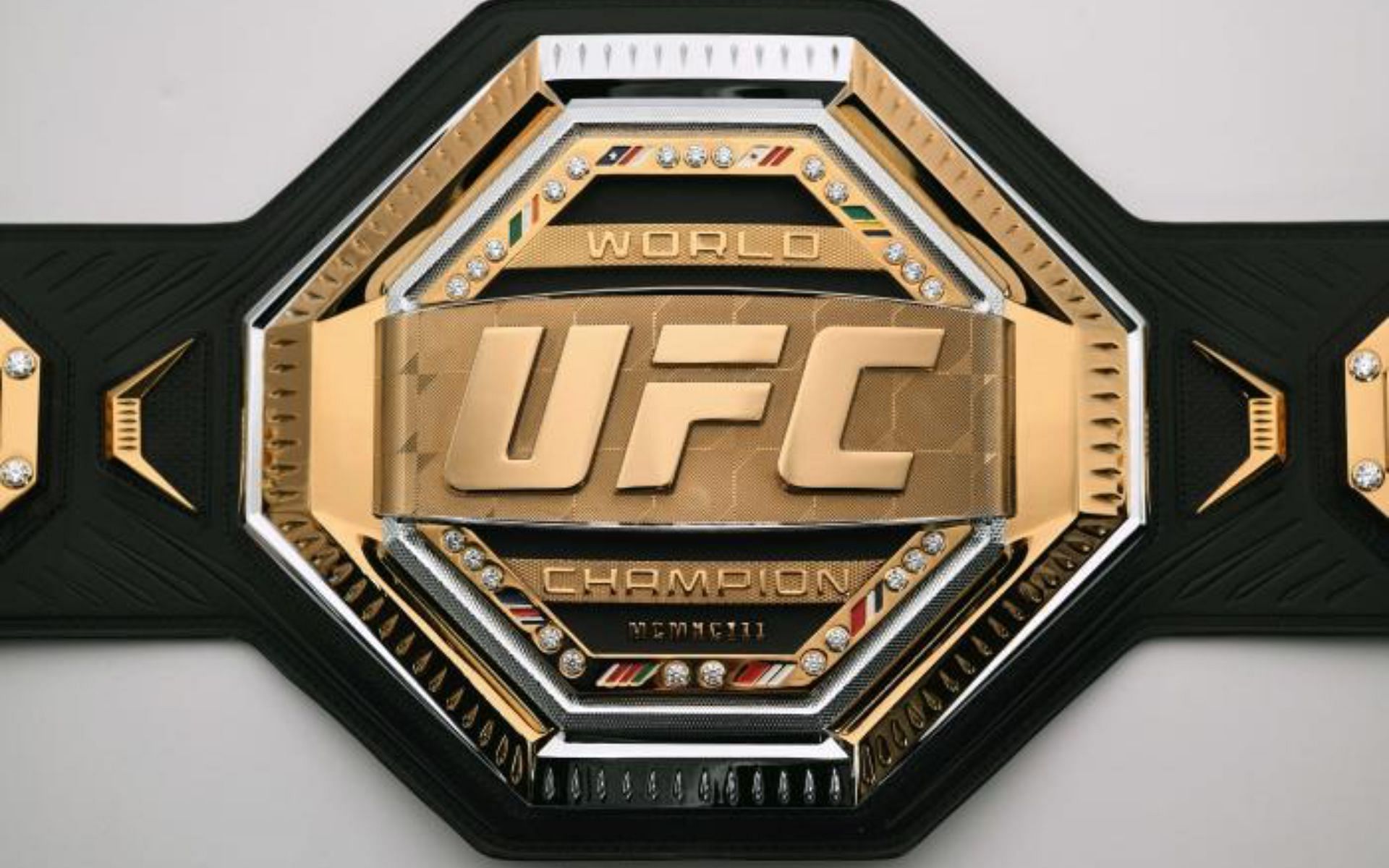 UFC championship belt. (via UFC)