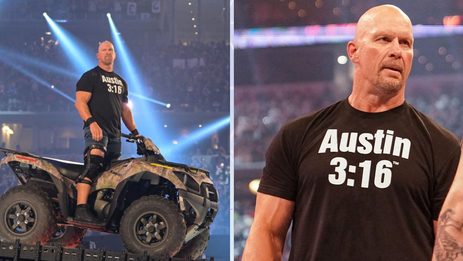 Stone Cold Steve Austin was inducted into the Hall of Fame in 2009.