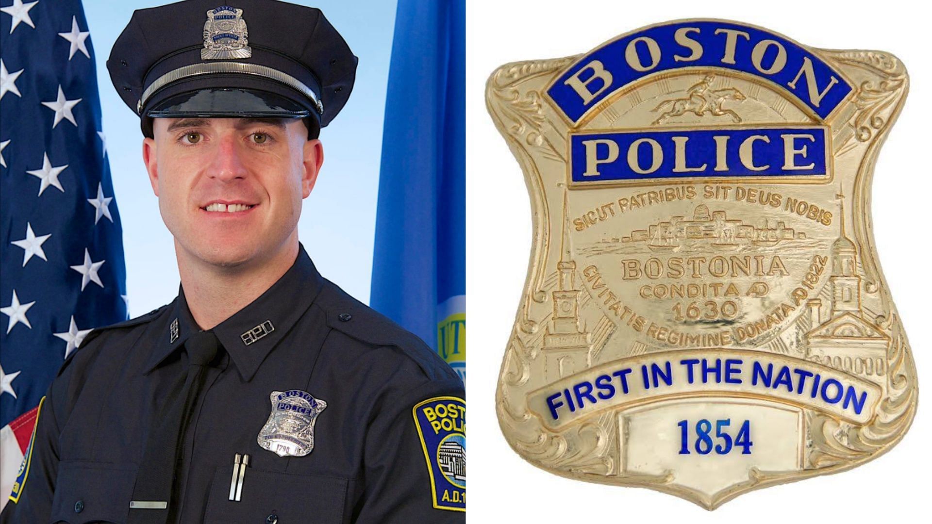 Pierce Fitzgerald Norton died at the age of 38. (Image via Facebook/Boston Police Department (Official))