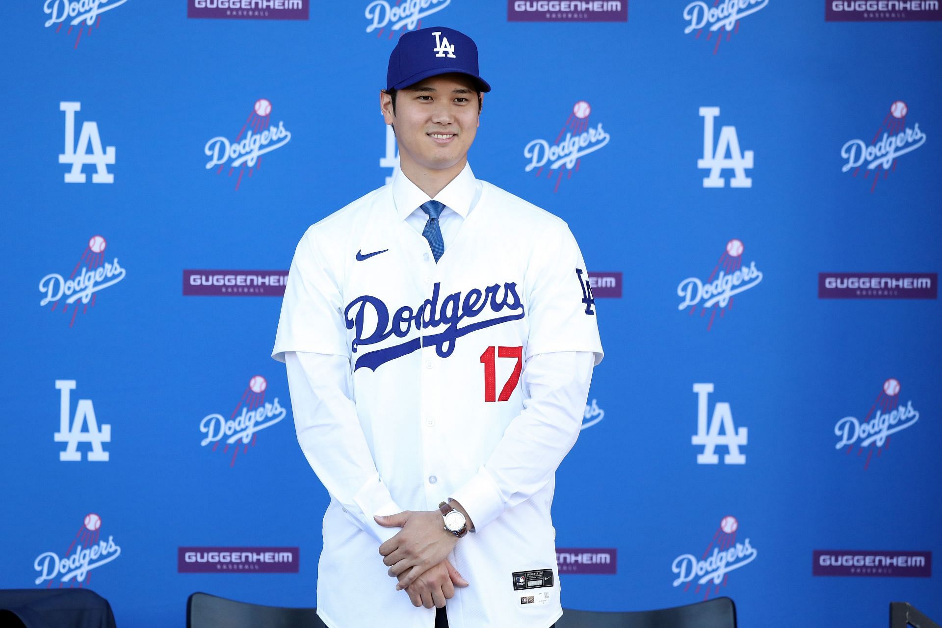 LA Dodgers introduce Shohei Ohtani