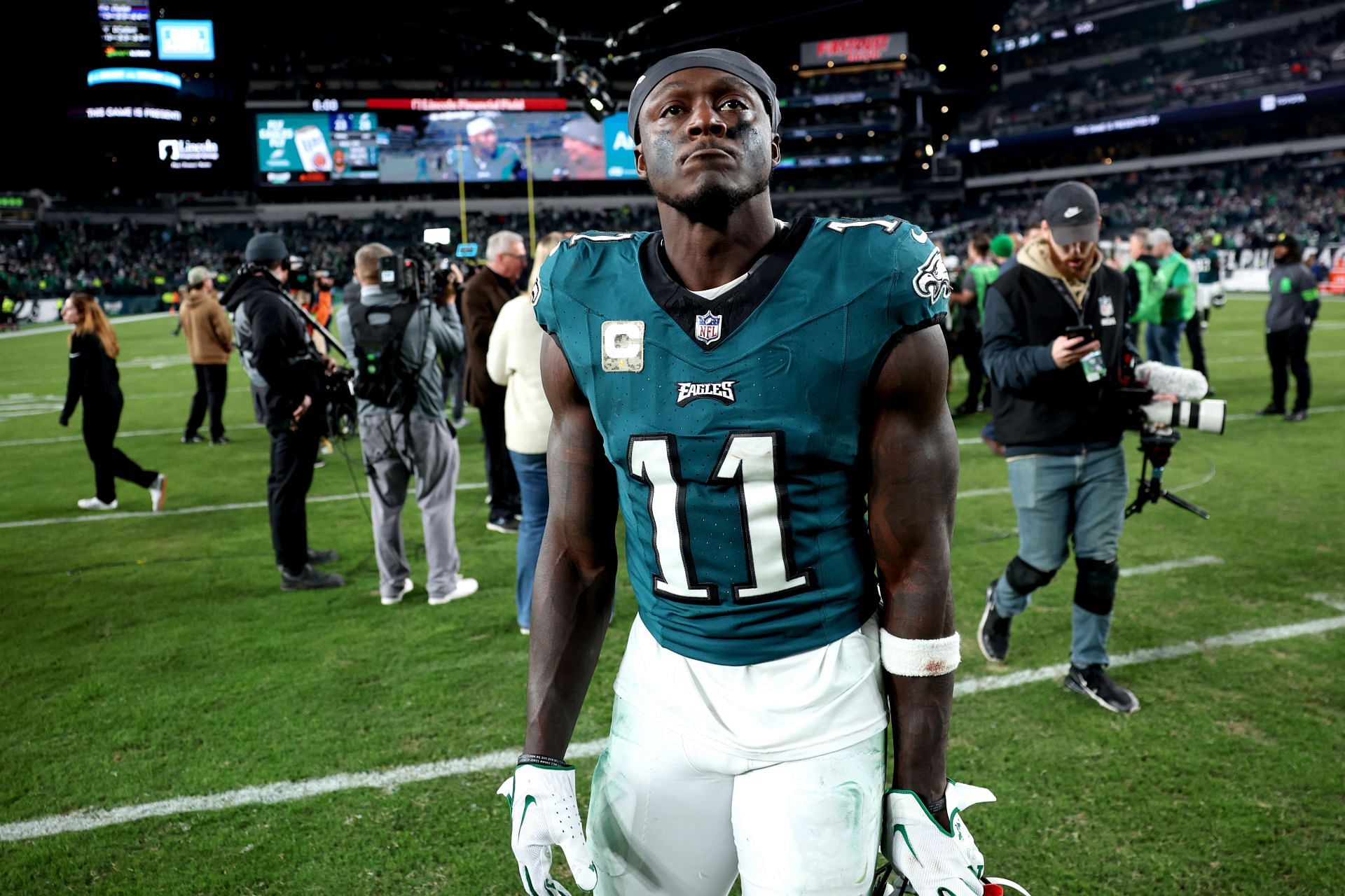 AJ Brown at Dallas Cowboys vs. Philadelphia Eagles