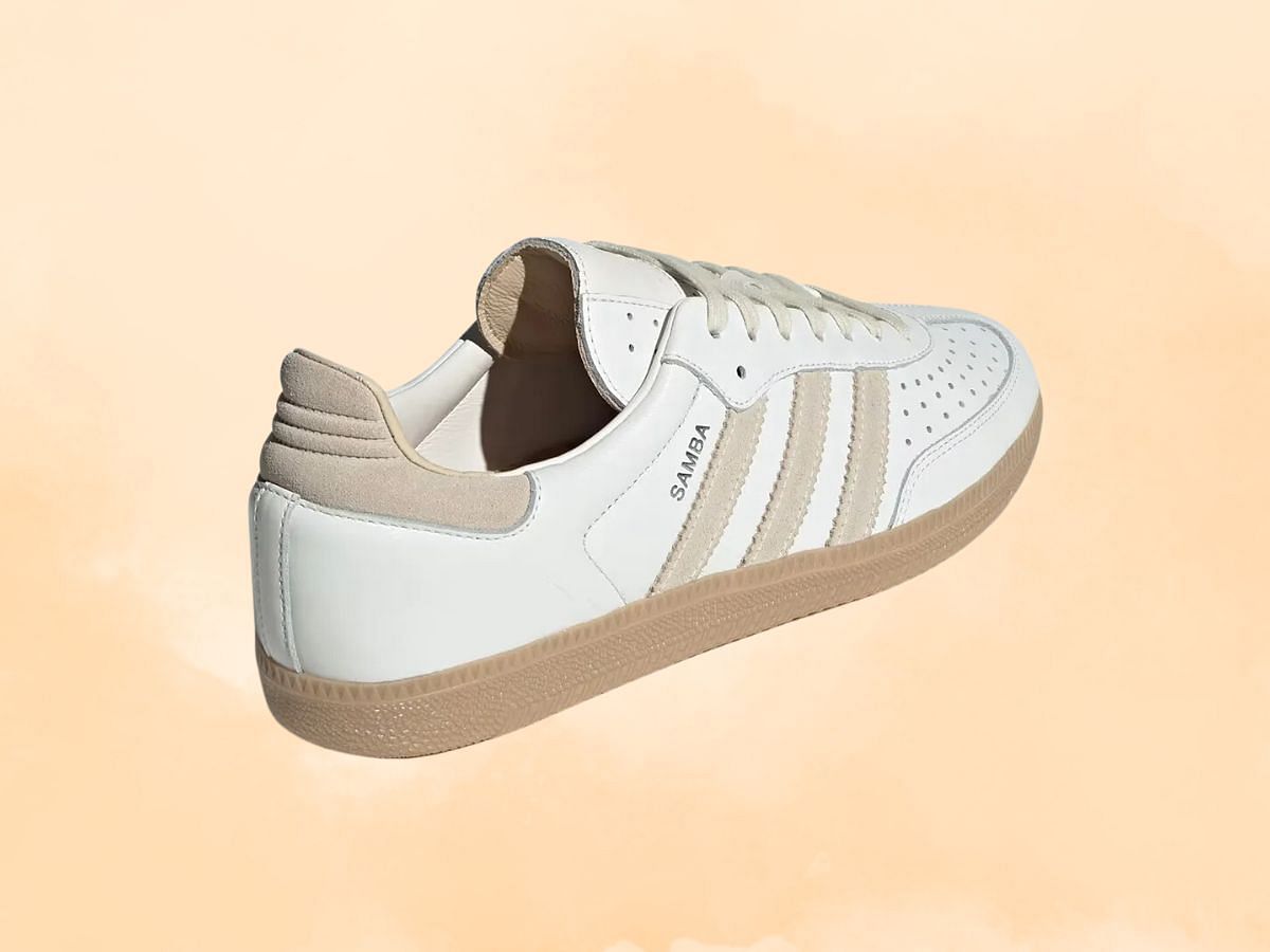 Adidas Samba Wonder white/Magic Beige sneakers (Image via Sportskeeda)