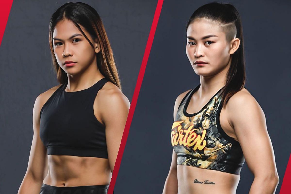 Denice Zamboanga (L) and Stamp (R) | Photo by ONE Championship