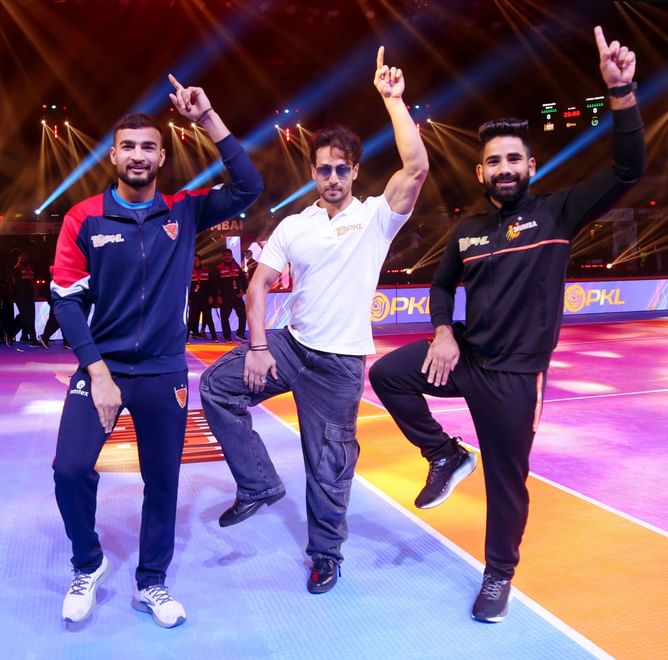 Bollywood Star Tiger Shroff opens up on Pro Kabaddi League completing 10 seasons, his favourite PKL player and connection with the sport