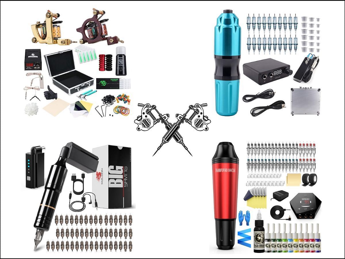 Amazon.com: Rotary Pen Tattoo Machine —Professional Tattoo Pen Machine  Quietly Japan Motor with Aluminum Frame for Tattooing,Tattoo Needle  Cartridge,Tattoo Stencil Machine (SLIVER) : Beauty & Personal Care