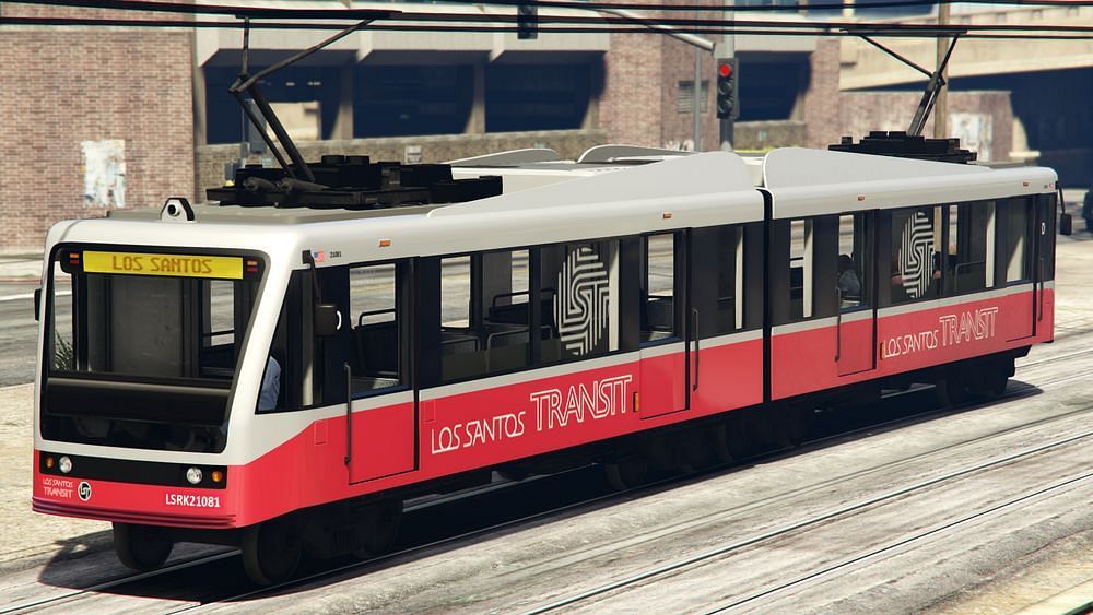 The underground/subway metro train in Grand Theft Auto 5 can be accessed but not used for fast travel (Image via Rockstar Games)