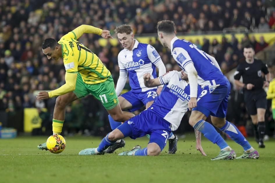 Norwich are unbeaten to Bristol in their last five clashes 