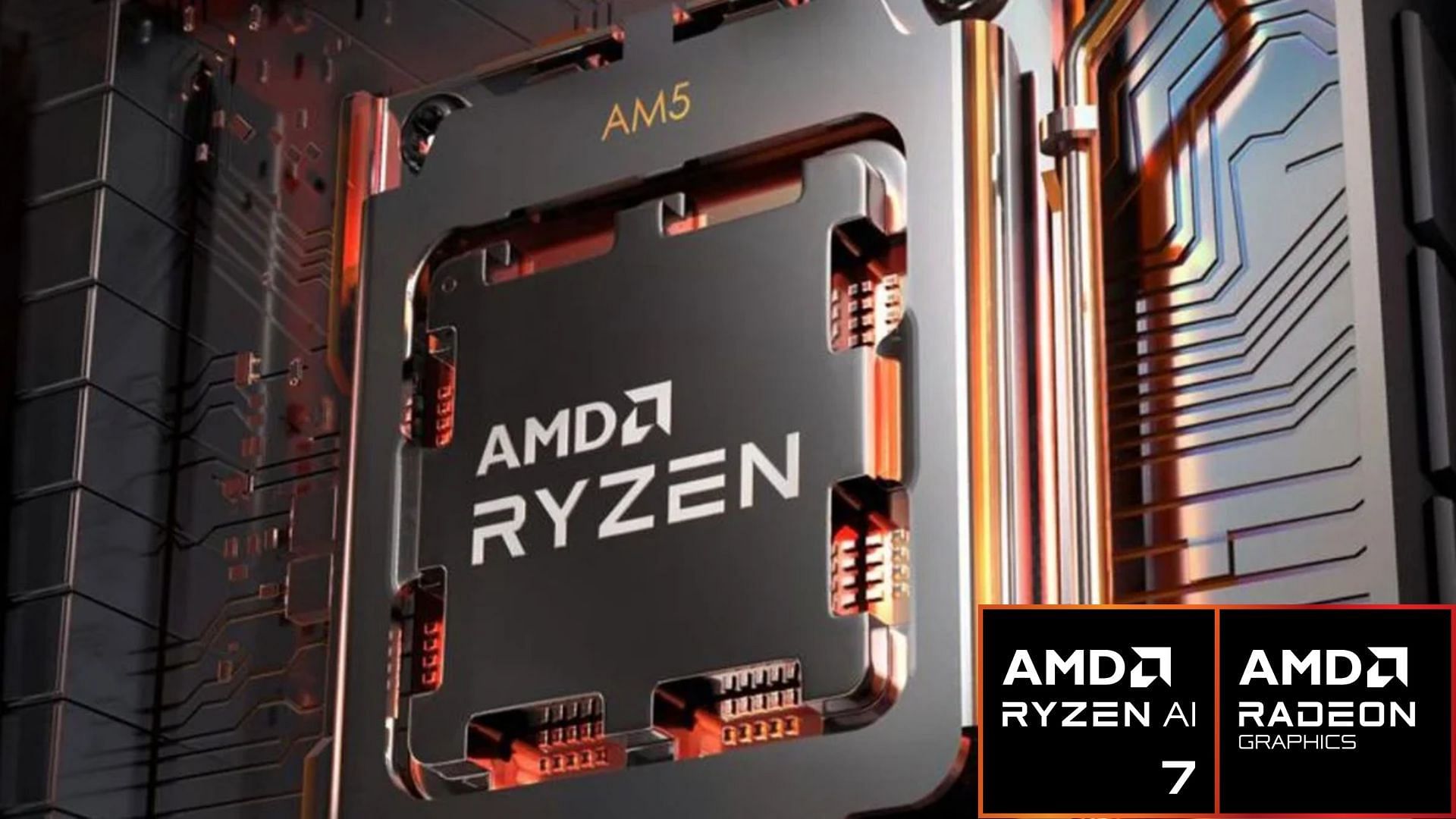 AMD Ryzen 8000G chip on AM5 motherboard