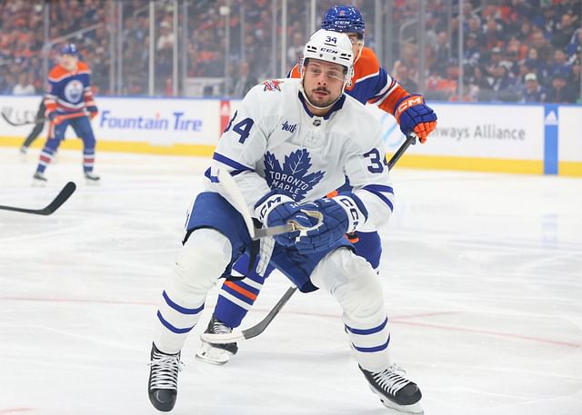 Toronto Maple Leafs v Edmonton Oilers