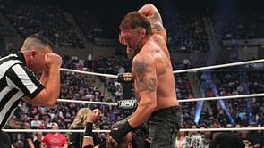 Adam Copeland (fka Edge) beats 6 ft 3 in star in an impromptu match on AEW return