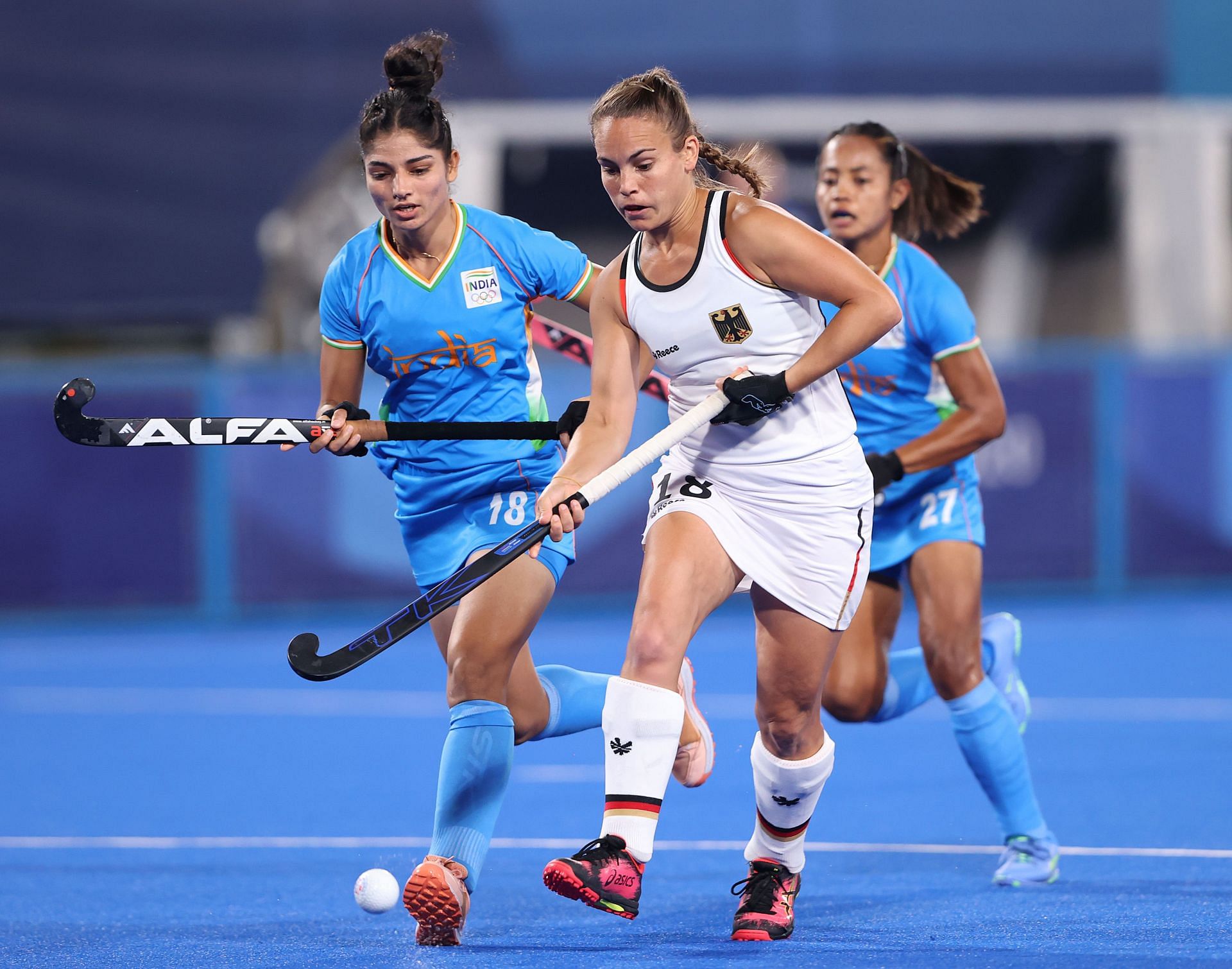 Women's FIH Hockey Olympic Qualifiers Ranchi 2024 India vs Germany