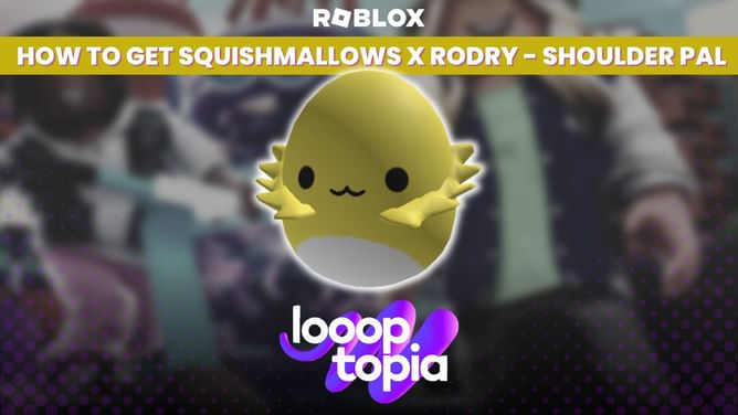 How to get Squishmallows x Rodry-Shoulder Pal in Roblox H&M Loooptopia