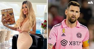 "My intention is to honor you" - Playboy model who claims she is 'a** perfect' dedicates cover photoshoot to Lionel Messi