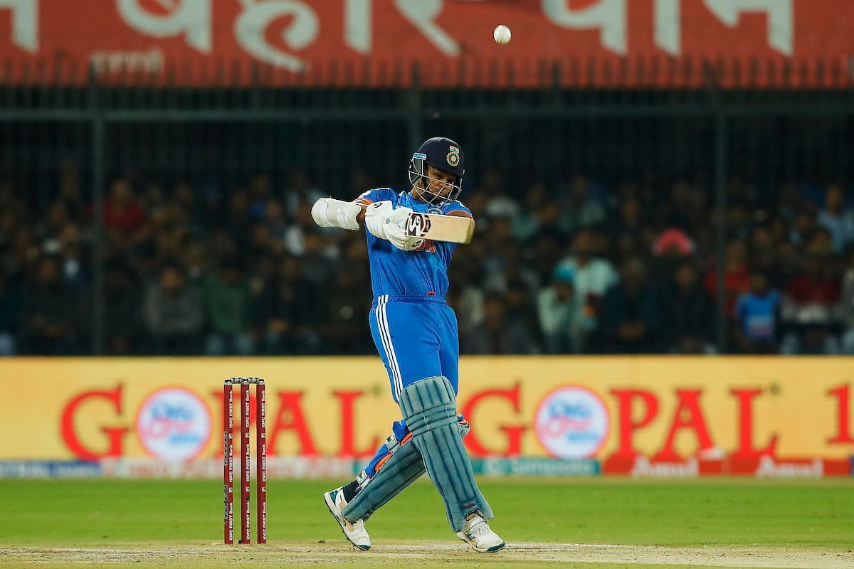 Yashasvi Jaiswal smacked a half-century to put India ahead of the chase.