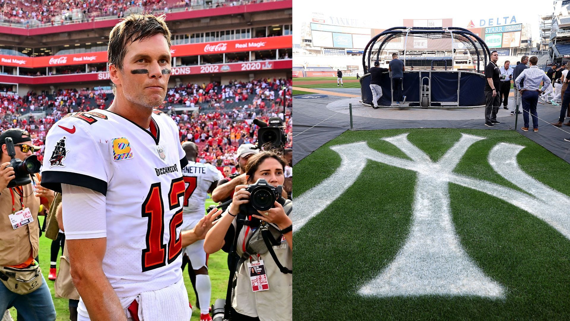 Tom Brady of the Tampa Bay Buccaneers walks off the field after defeating the Atlanta Falcons 21-15 at Raymond James Stadium in 2022