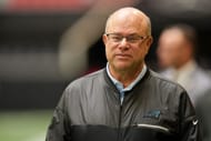 David Tepper während Carolina Panthers gegen Atlanta Falcons