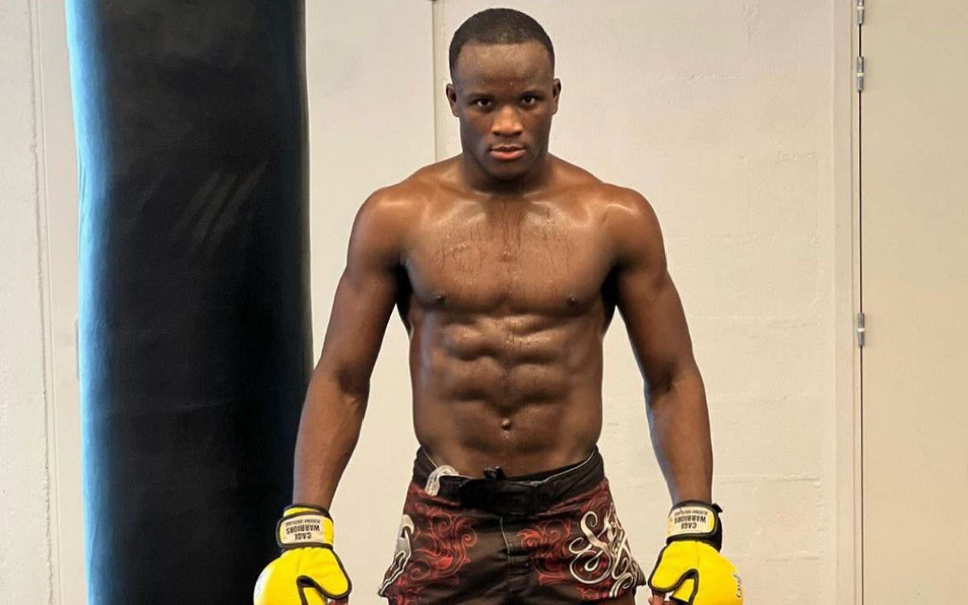 Oktagon MMA featherweight Losene Keita [Photo Courtesy @keitaplusser on Instagram]